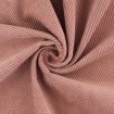 Coupon Velours grosses côtes uni rose