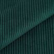 Coupon Velours grosses côtes uni vert sapin