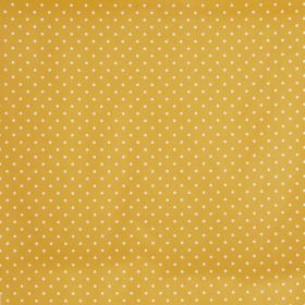 Pois blancs fond jaune