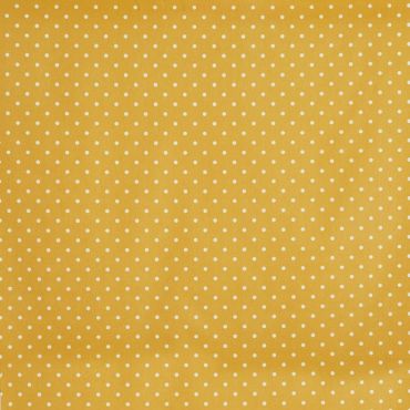 Pois blancs fond jaune