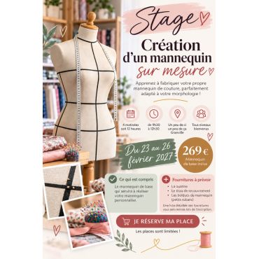 Formation Mannequin -mercredis 15h-18h