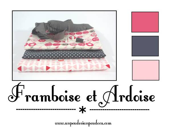 Colorama - Framboise & Ardoise