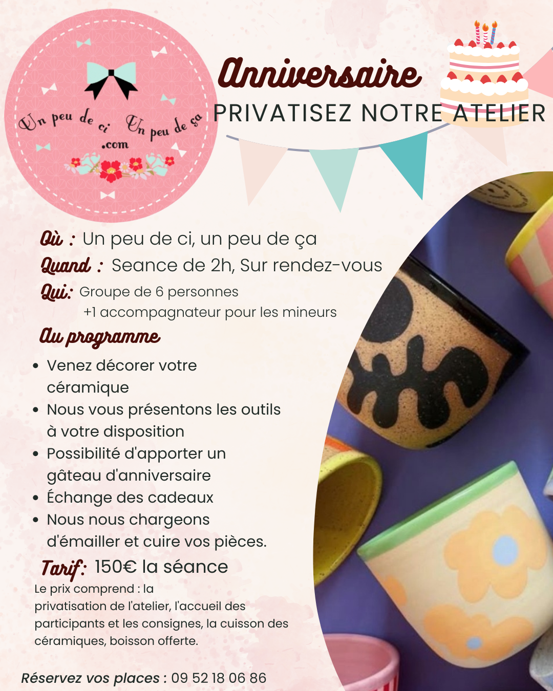 anniversaire granville ceramique