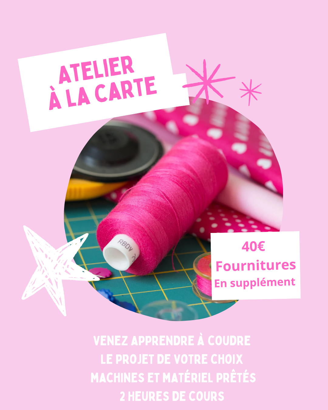 Le programme des Ateliers de juin