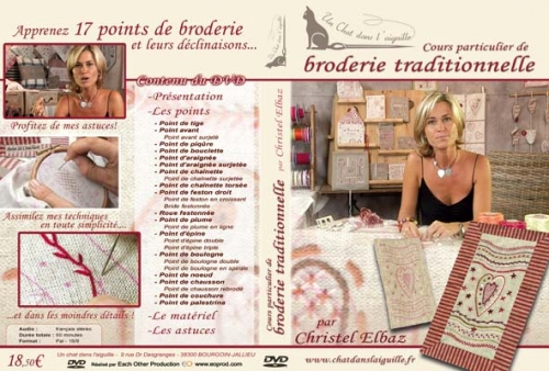 Un Chat dans l'Aiguille - Cours de Broderie