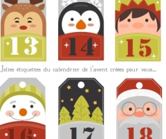 GRATUIT : Le calendrier de l'Avent