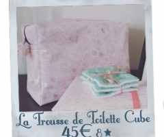 La trousse de toilette Cube