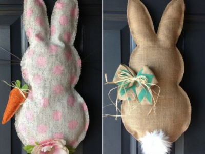 Tutoriel Couture Gratuit : Un lapin à ma porte...